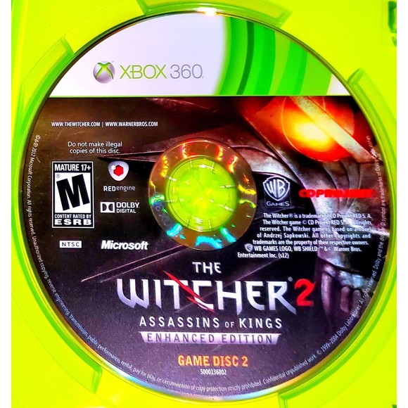 The Witcher 2: Assassins Of Kings - Enhanced Edition (Xbox 360, 2012) Tested CIB - Picture 5 of 6